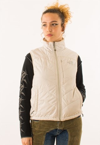 north face padded gilet