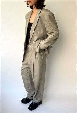Vintage Oversized Two Piece Suit