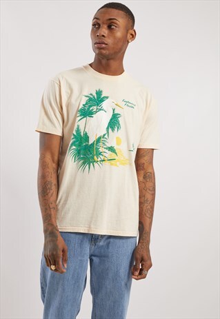 VINTAGE FLORIDA PRINT T-SHIRT
