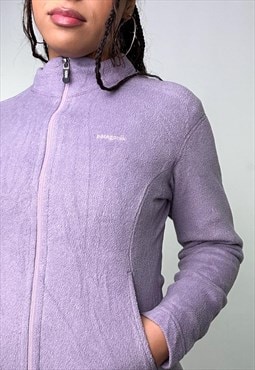 Lilac Purple 90s Patagonia Synchilla Fleece Sweatshirt