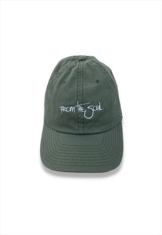 Y2K From The Soul Khaki Green Cap Hat Headwear