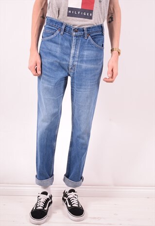 LEVI'S 630 MENS VINTAGE JEANS W34 L30 BLUE 90S