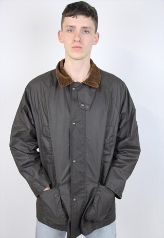 VINTAGE 90S BROWN WAX JACKET