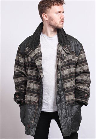 VINTAGE AZTEC INCA JACKET