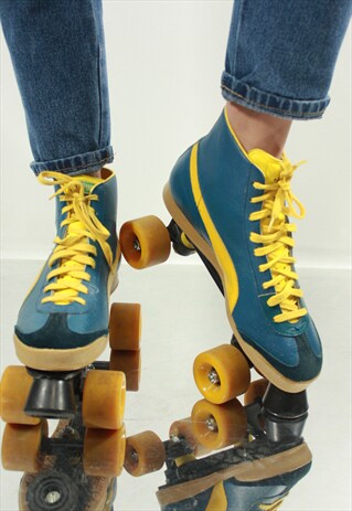 NEW BEAUTIFUL VINTAGE PUMA ROLLER SKATERS