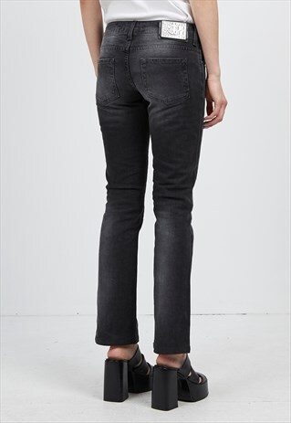 VINTAGE BLACK JUST CAVALLI DENIM JEANS
