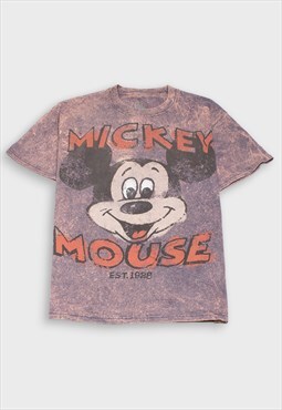 Mickey Mouse acid wash t-shirt