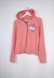 VINTAGE NIKE SWEATSHIRT HOODIE  IN PINK L