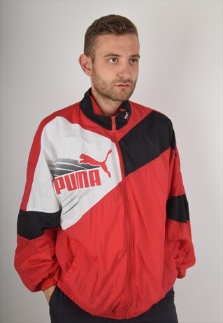VINTAGE PUMA JACKET /TRACK TOP 90'S (1063)