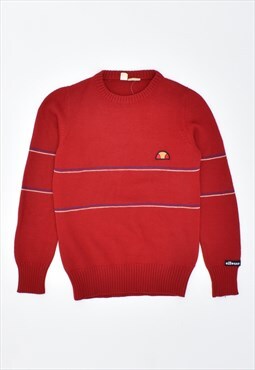 Vintage 90's Ellesse Jumper Sweater Red