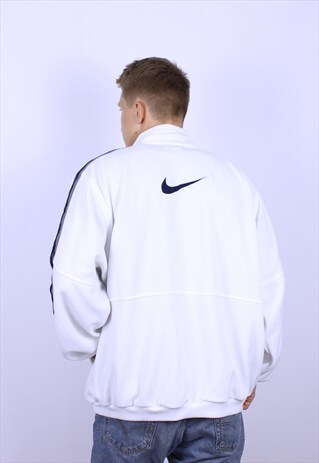 VINTAGE MENS NIKE BIG LOGO TRACK TOP SUIT JACKET