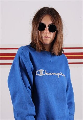 BLUE CHAMPION SWEATSHIRT