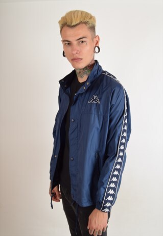 VINTAGE KAPPA WINDBREAKER SIZE S 90'S (2504)