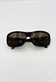 DOLCE AND GABBANA SUNGLASSES TORTOISESHELL RECTANGLE BROWN 