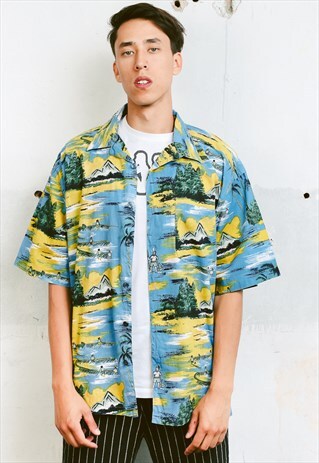 VINTAGE FESTIVAL HAWAIIAN SHIRT