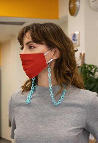 "PAULINE" FACE COVERING CHAIN
