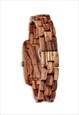 THE MAPLE - HANDMADE RECYCLED WOOD WRISTWATCH
