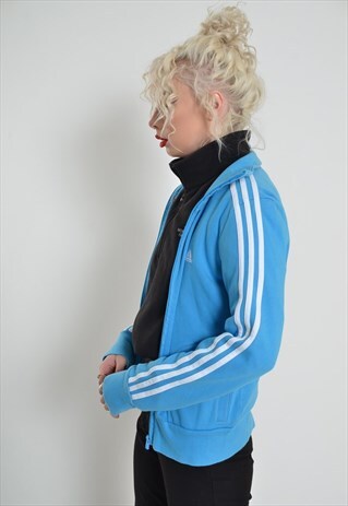 VINTAGE ADIDAS TRACKSUIT JACKET BLUE