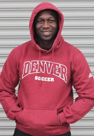 VINTAGE ADIDAS DENVER SOCCER HOODIE