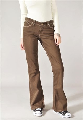 brown levis pants