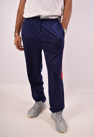 VINTAGE LOTTO TRACKSUIT TROUSERS BLUE