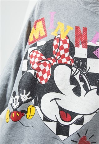 ON SALE VINTAGE STYLE 90S DISNEY SWEATSHIRT / S2415