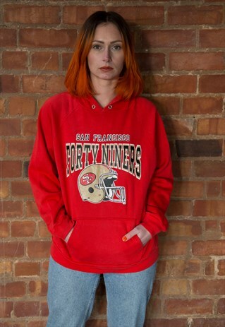 VINTAGE CHAMPION SAN FRANSISCO 49ERS NFL HOODIE