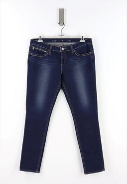 Levi's Skinny Fit Low Waist Jeans in Dark Denim - 48