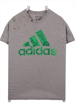 Vintage 90's Adidas T Shirt Short Sleeve Printed Spellout