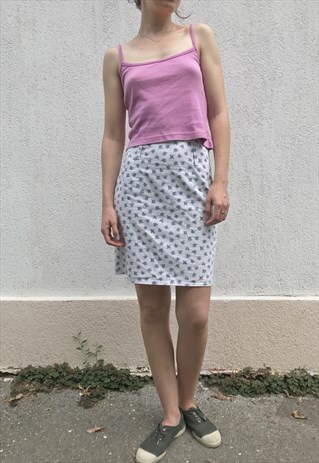 AMAZING 90S FLOWER SKIRT