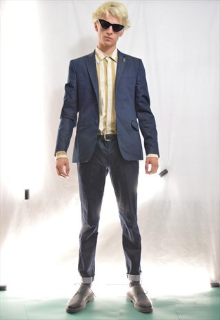 BLUE CLASSIC MAN SUIT