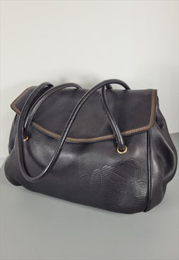 LOEWE vintage dark brown shoulder bag
