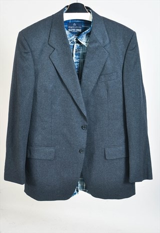 Vintage 00s blazer jacket in grey
