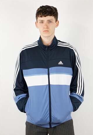 VINTAGE ADIDAS PATTERNED SPORTS JACKET