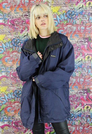 VINTAGE 90S SHELL JACKET/WINDBREAKER. UNISEX SPORTSWEAR.