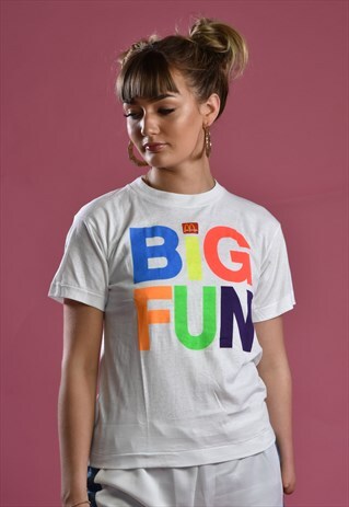 VINTAGE 1990S MCDONALD'S BIG FUN T-SHIRT