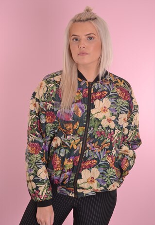 LIGHTWEIGHT PATTERN BOMBER JACKET GFJ012