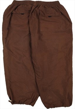 Vintage 90's Espirt Joggers / Sweatpants Baggy Trouser Brown