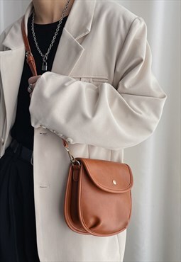 Women's Vintage leather crossbody bag