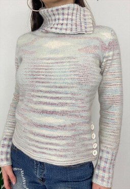 Vintage 90s Turtle Neck Jumper