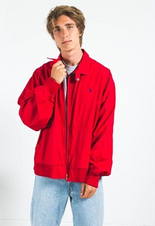 VINTAGE 80S POLO RALPH LAUREN HARRINGTON JACKET / S2936