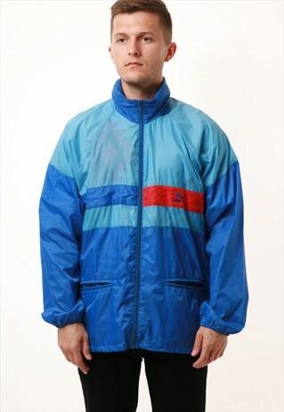 90S VINTAGE OLDSCHOOL PUMA WINDBREAKER SHELL JACKET 13902