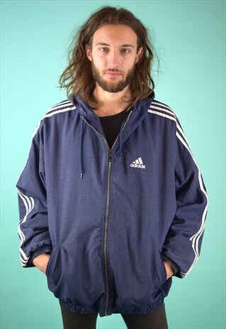 VINTAGE 90'S ADIDAS HOODED JACKET