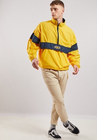 VINTAGE EMPIRE STATE GAMES 1/4 ZIP WINDBREAKER JACKET