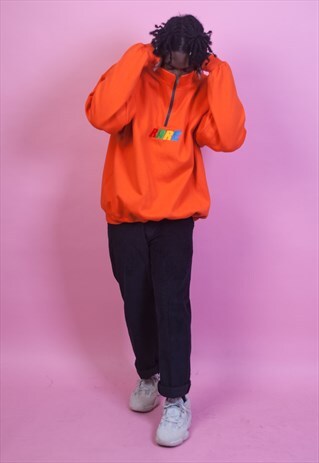 OVERSIZED RARE 1/4 ZIP JUMPER
