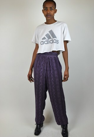 VINTAGE 90'S PATTERNED TROUSERS
