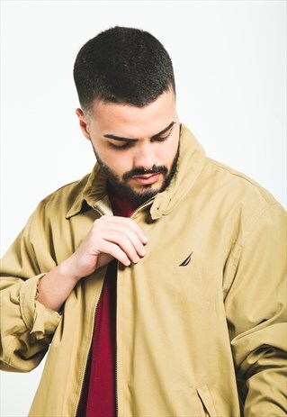 VINTAGE 80S NAUTICA HARRINGTON JACKET / S5625