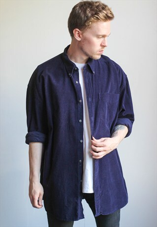 VINTAGE OVERSIZED CORDUROY SHIRT