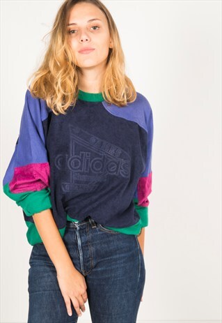 VINTAGE 90S ADIDAS SWEATSHIRT/ R058
