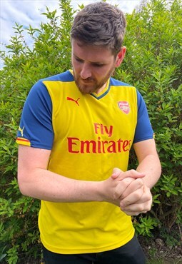 2014-15 Arsenal Away Shirt 